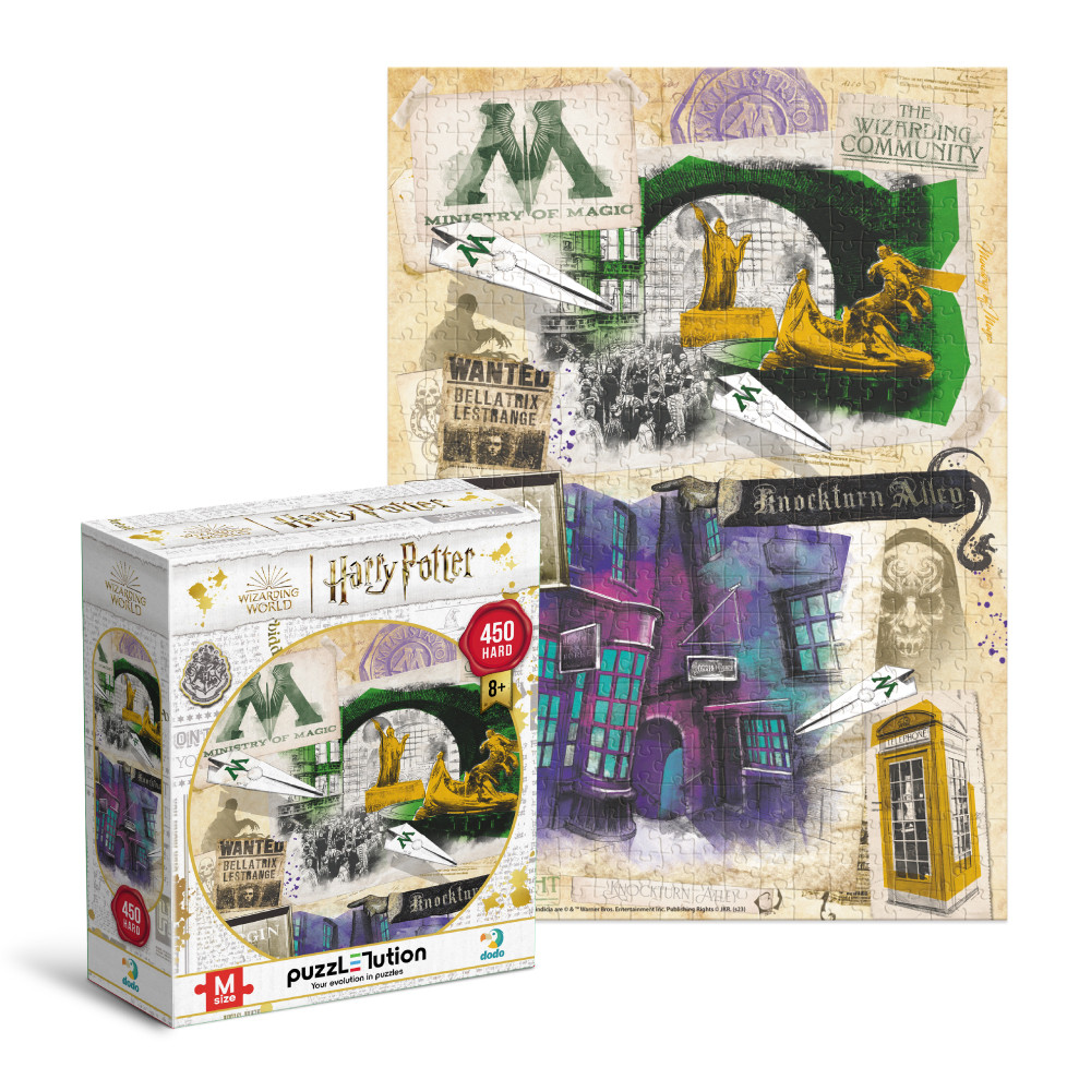 Пазл DoDo Hard-M Harry Potter. Міністерство магії та Алея Ноктерн 200504