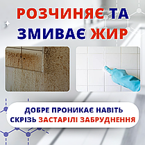 Миючі засоби для харчової промисловості 5л Helper Prof аналог спрей Шуманіт Засоби для видалення жиру, фото 4