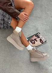 Черевики жіночі Teddy-2 мокошкіра натуральна