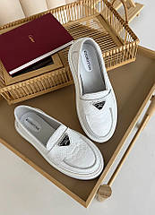 Туфлі лофери EMILY шкіра білий 8182-28