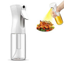 Розпилювач диспенсер для олії та різних рідин ZL-065 скляний білий 200 мл