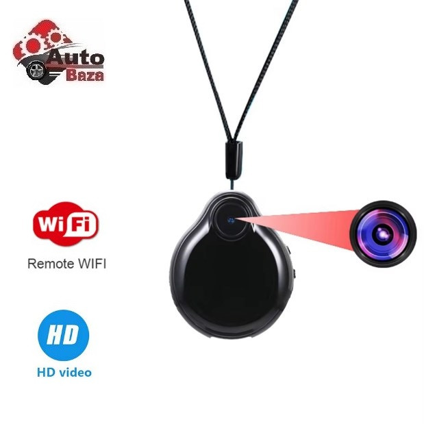 Міні цифрова боді камера 1080P IP Smart WiFi портативна натільна камера нічного бачення з додатком Mini Wifi Camera 380 mAh