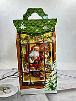 Новорічна подарункова картонна упаковка для цукерок 400гр Ангел (0809.6), Арт.57419