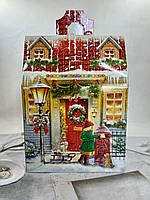 Новорічна подарункова картонна упаковка для
цукерок 700 г (0794), Арт.57435