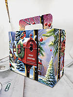 Новорічна картонна коробка для цукерок 1 кг
22*9.5*17 см (0791.4), Арт.57422