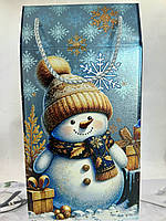 Новорічна картонна упаковка для цукерок 1500гр (0399.3), Арт.57425