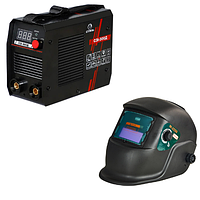 Зварювальний апарат Сталь СЗІ-300+маска Нова W-2550 інвертор для будинку, дачі, гаража, інверторна міні зварювання