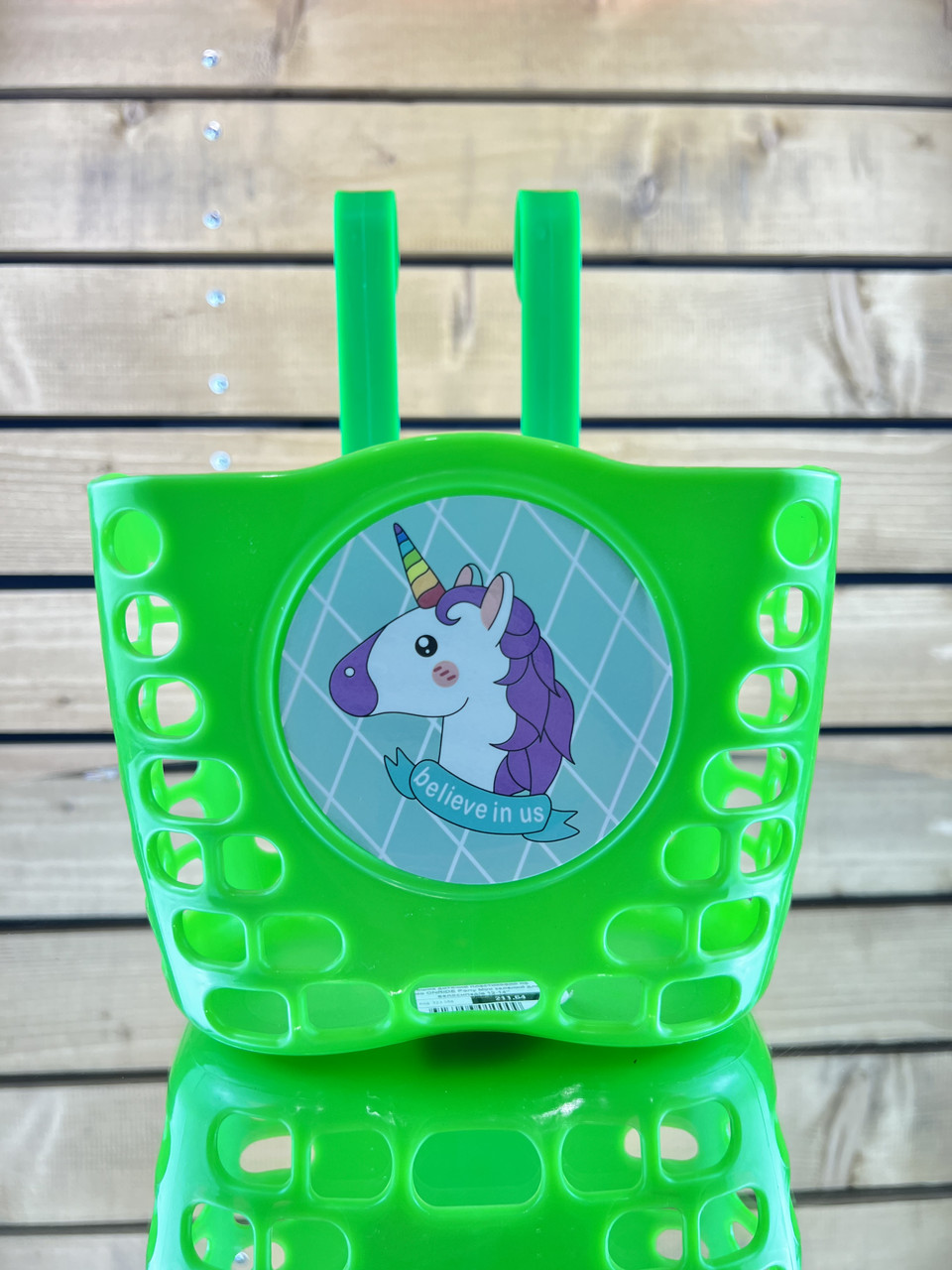 Кошик дитячий велосипедний пластиковий на кермо ONRIDE Pony Mini, фото 1