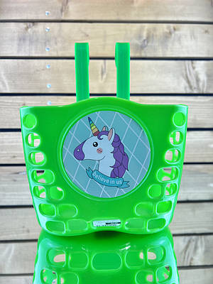 Кошик дитячий велосипедний пластиковий на кермо ONRIDE Pony Mini