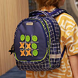 Шкільний рюкзак з ортопедичною спинкою для хлопчика 1 2 3 клас, чорний портфель першокласнику в школу, фото 10