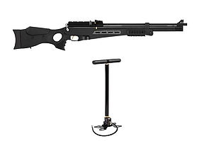 Пневматична гвинтівка PCP Hatsan BT65RB Elite (4.5мм, 40 Дж, з насосом Artemis 30D)