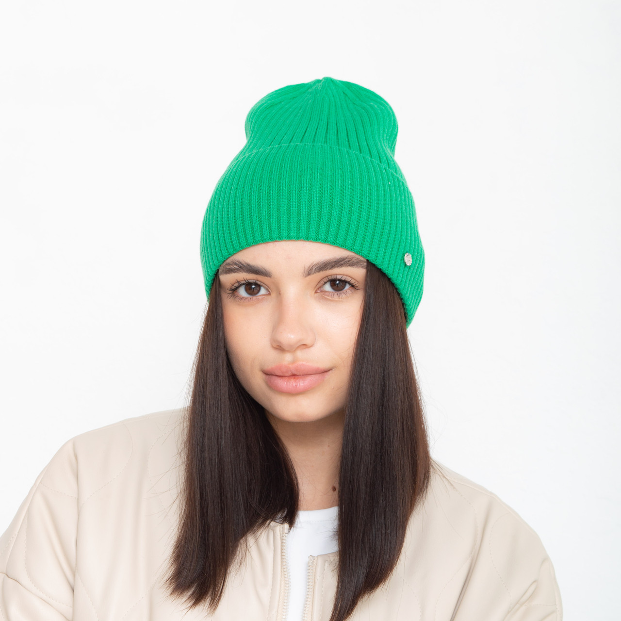 Шапка 2208 (віскоза)  зелений