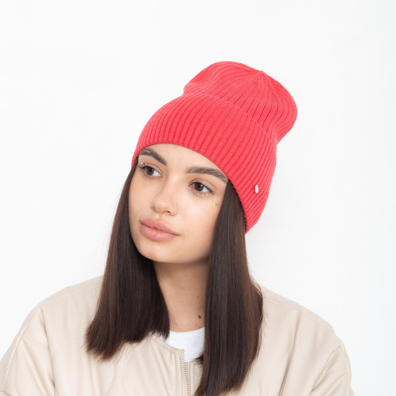 Шапка 2208 (віскоза)  червоний