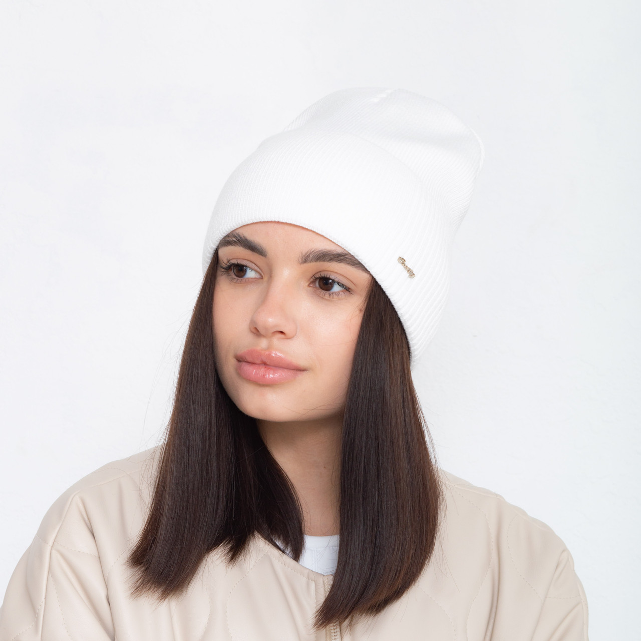 Шапка 2450 (віскоза)  білий