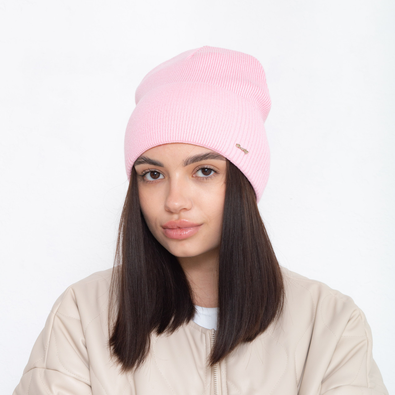 Шапка 2450 (віскоза)  рожевий