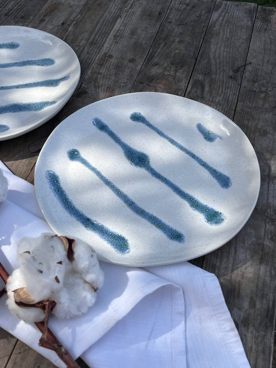 Тарілка Кругла 24 см Капучино Ексклюзив, фото 1