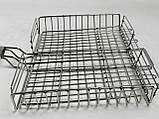 РЕШІТКА ДЛЯ ГРИЛЯ З НЕРЖАВІЙКИ ПОСИЛЕНА, МАЛЕНЬКА (30Х25) GRILLMASTER. Решітка для мангала, фото 4