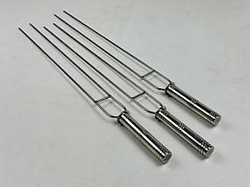 ШАМПУР ДЛЯ ГРИБІВ ТА ОВОЧІВ «СРІБЛО», З НЕРЖАВІЮЧОЇ СТАЛІ. ПОДВІЙНИЙ ШАМПУР ІЗ НЕРЖАВІЙКИ