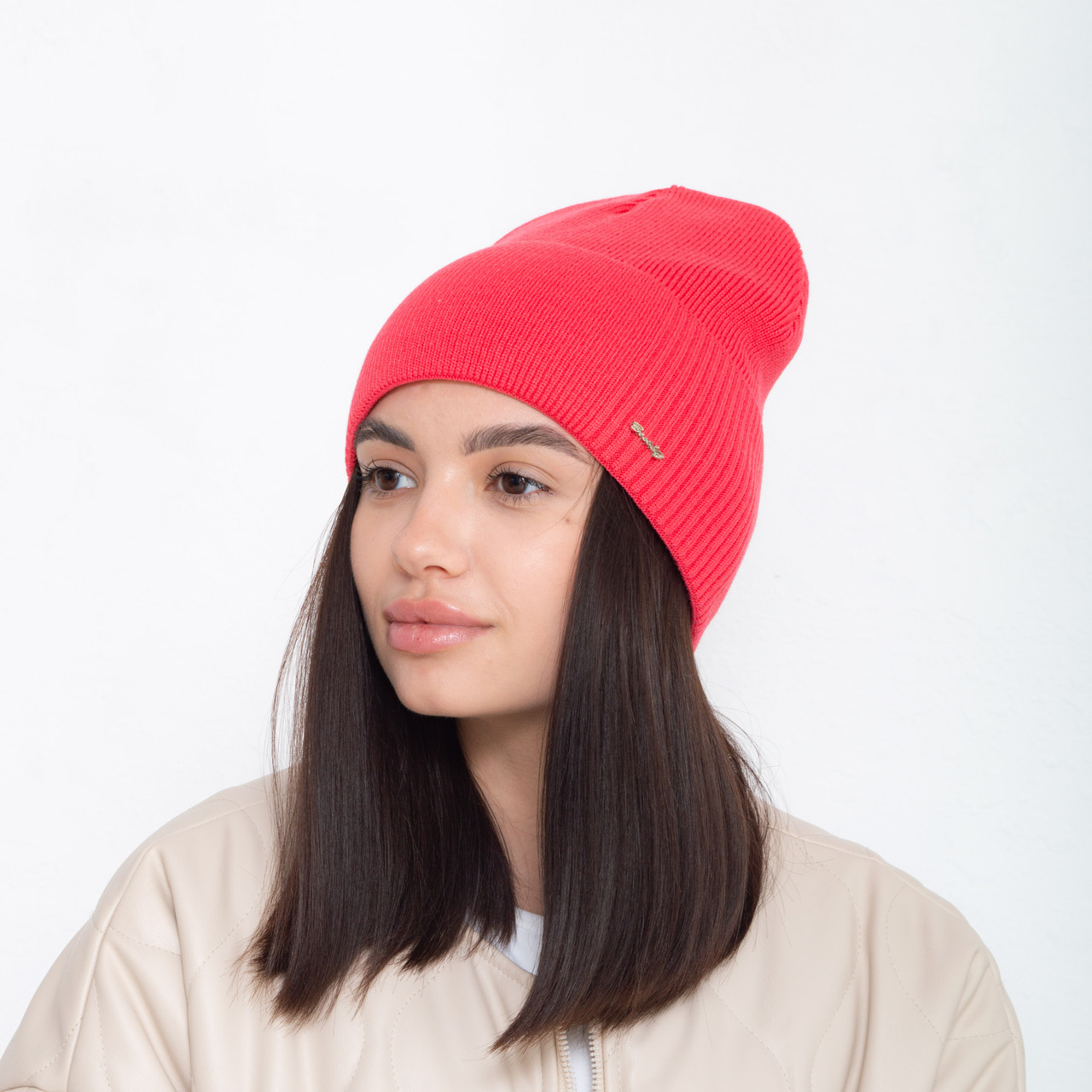 Шапка 2450 (віскоза)  червоний