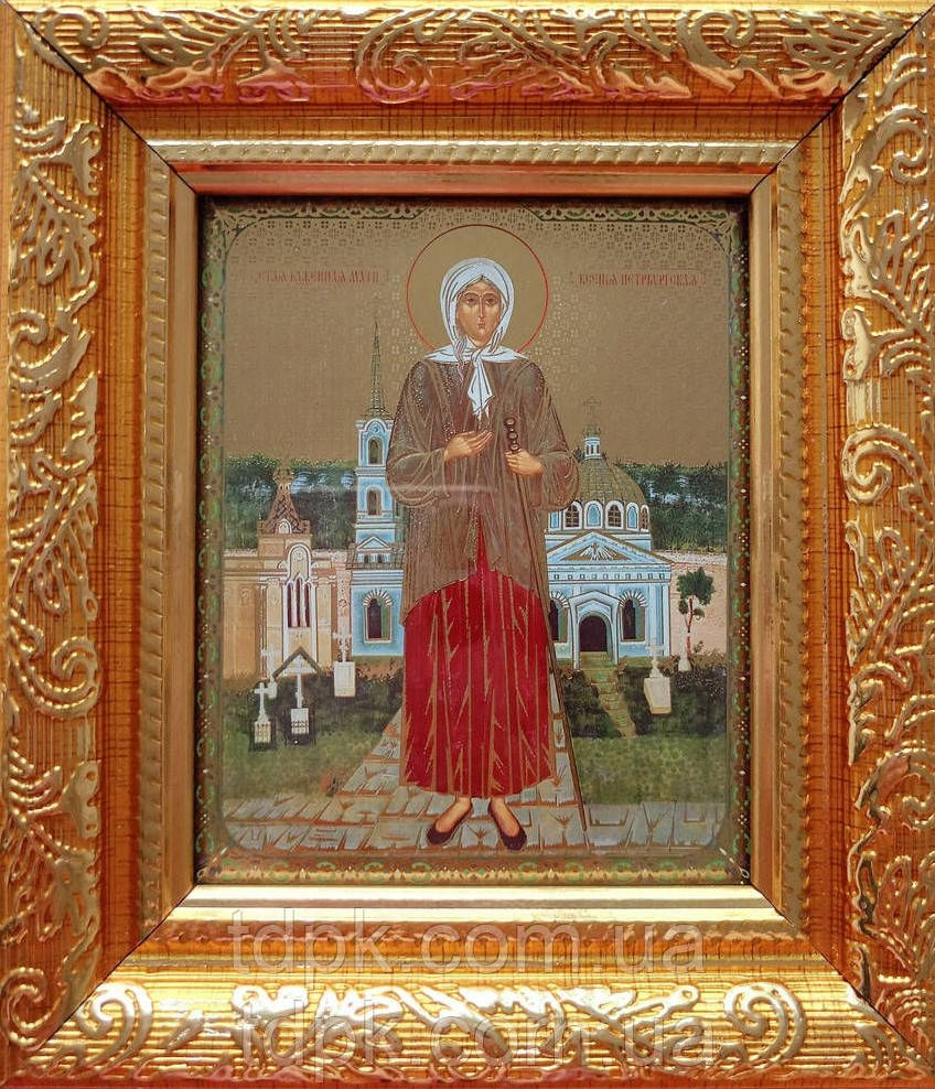 Ікона Св. блаженна Ксенія Петербурзька 14 х 16, фото 1