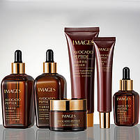 Набір для догляду за обличчям IMAGES Beauty Avocado Peptide 6в1 з пептидами авокадо шт., фото 4