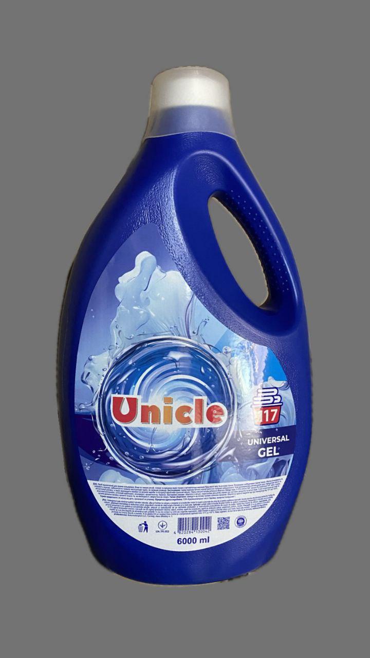 Універсальний Unicle гель для прання, 6L