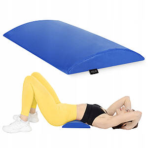 Напіввалик для реабілітації та масажу 4FIZJO 40 x 25 x 5 Blue (P-5905973403061)