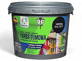 Фарба гумова для дахів Colorina 3,6 кг RAL 9017 чорна