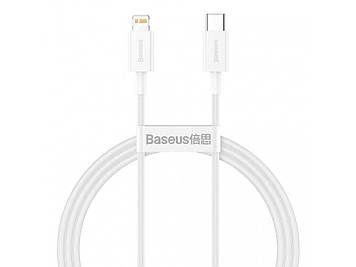 Кабель Baseus Type-C to iP Superior Series Fast Charging Data Cable 1,5m 20W, White (CATLYS-B02)