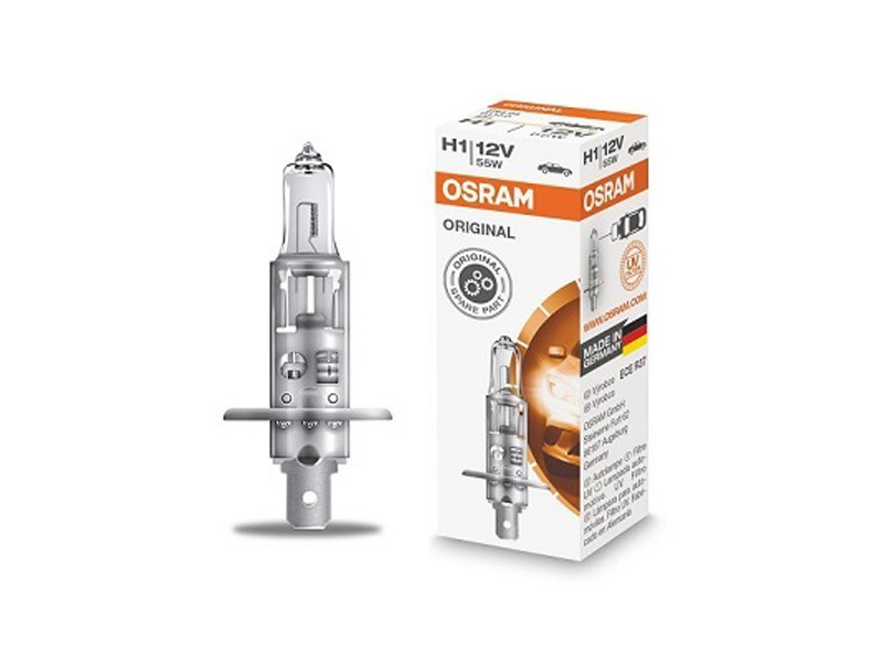 Галогенова лампа OSRAM H1 64150 55W 12V P14.5S 10X10X1