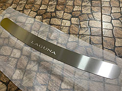 Накладка на бампер Renault LAGUNA III універсал з 2007 р. (NataNiko)