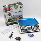 Торгові ваги до 40кг, від мережі, з дисплеєм, AT-702 / Електронні ваги / Настільні ваги для торгівлі, фото 9