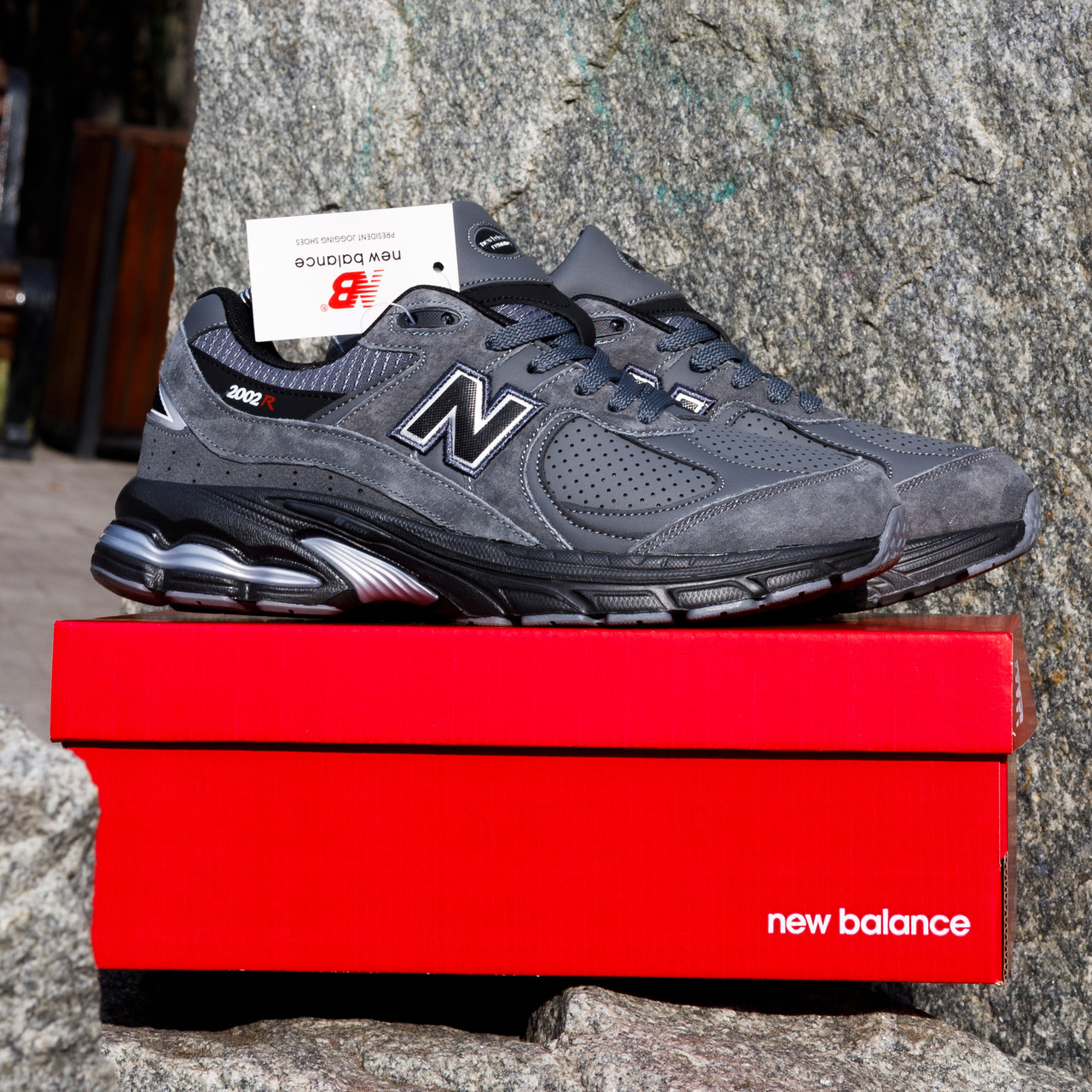 РОЗПРОДАЖ Чоловічі Кросівки New Balance 2002R сірий колір (41 25 см)