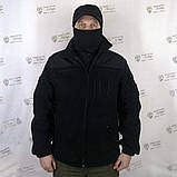 Тактична флісова кофта чорна, фото 4