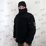 Тактична флісова кофта чорна, фото 2
