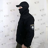 Тактична флісова кофта чорна, фото 10