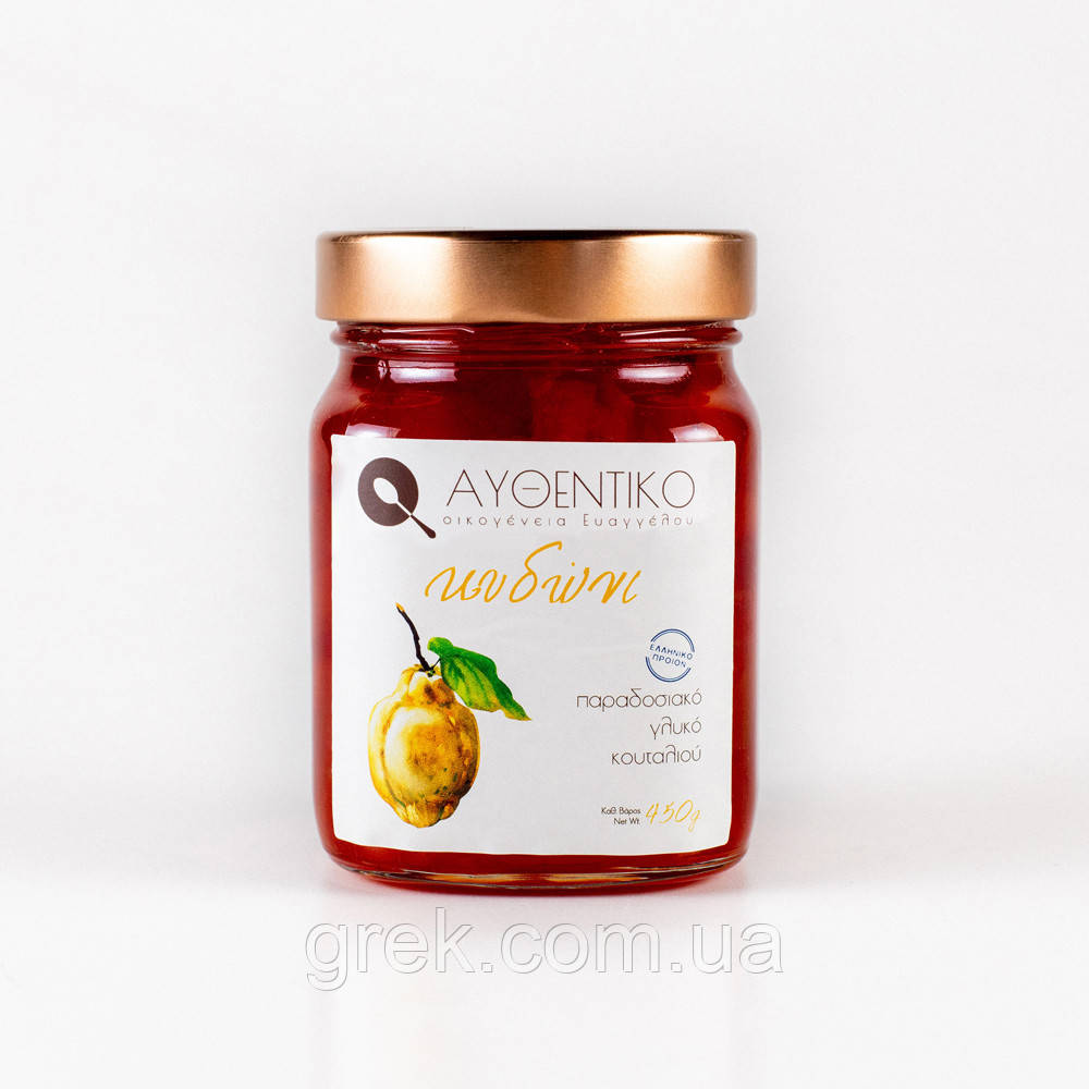 Варення з айви ΑΥΘΕΝΤΙΚΟ 450 г, фото 1