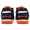 Кросівки футбольні дитячі Joma TOP FLEX TPJW2433TF р. 35 сороконіжки футбольні сині дитячі шиповки бампи, фото 5