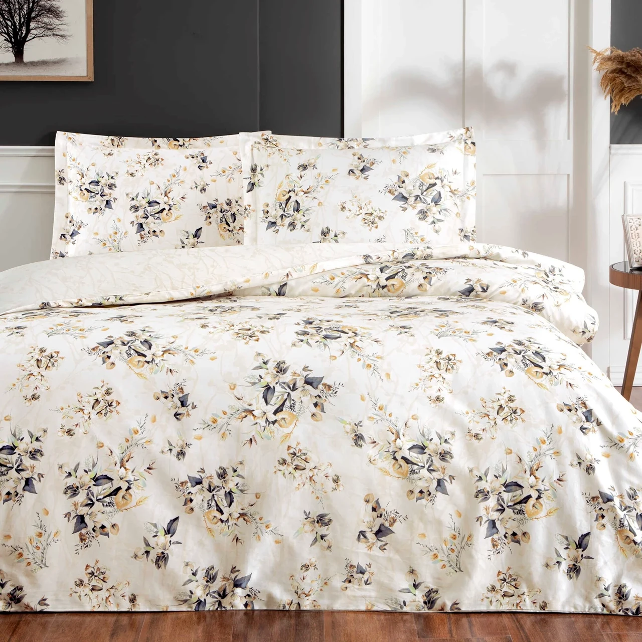 Постільна білизна TAC Satin 200×220 см Maisy, фото 1