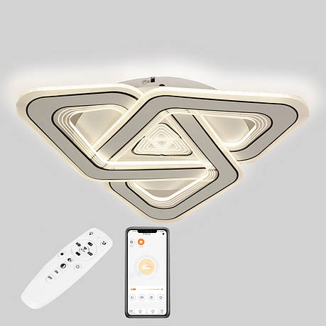 Стельова LED люстра, світлодіодний світильник Sunlight 6079/500, фото 1