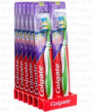 М'яка зубна щітка рожева Colgate Zig Zag Soft 6001067004936