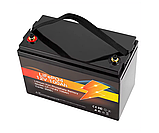 Акумулятор для ДБЖ літій-залізо-фосфатний LiFePO4 12.8v 100 Ah REWOLT LFB-12100, фото 3