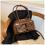 Жіноча сумка — гарна якість НОВИЙ стильна сумка для через плече Ручні сумки клатч тільки ОПТ, фото 4