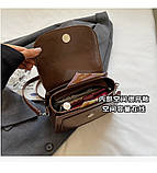 Жіноча сумка — гарна якість НОВИЙ стильна сумка для через плече Ручні сумки клатч тільки ОПТ, фото 5