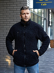 Чоловіча флісова куртка на блискавці - утеплений і стильний варіант для осені та зими