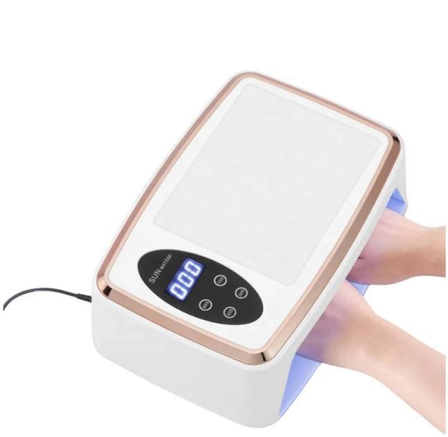 Професійна UV/LED-лампа Sun Mate60 на 380 Вт. на дві руки, з датчиком руху — для полімеризації