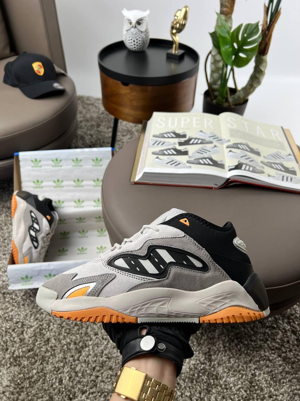 Чоловічі кросівки замша текстиль Adidas Originals Streetball 2.0 Grey Beige, кеди Адідас бежеві Чоловіче взуття