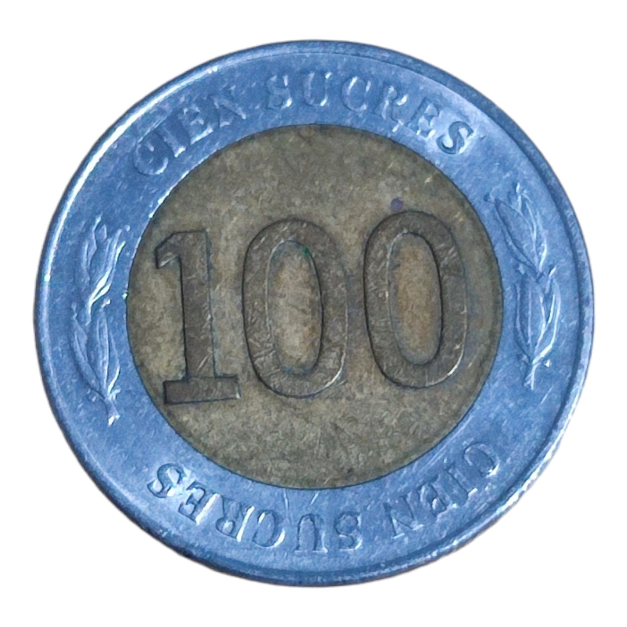 Еквадор 100 сукре, 1997 70 років Центральному банку