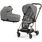 Cybex Mios 4.0 коляска 2 в 1 Mirage Grey шасі Rose Gold