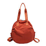 Рюкзак дівчина полотно тканина Модний новий фасон Міський рюкзак шкільної сумки для покупок опт, фото 2